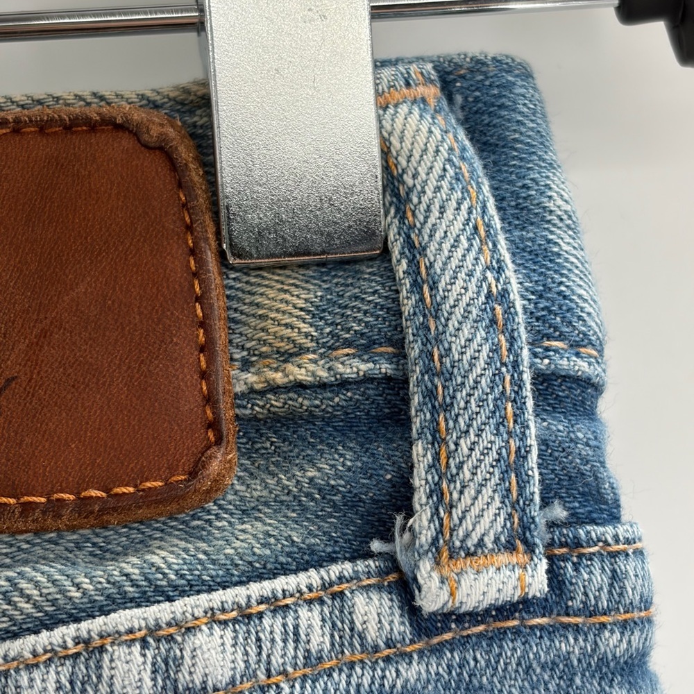 Moussy Vintage Distressed Crop Jeans Women's Helendale Skinny Mid Rise size 24 - Picture 8 of 16